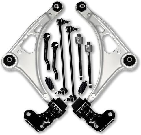 10 قطعة طقم التعليق الأمامي ذراع التحكم Sway Bar قضيب ربط لـ Acura MDX 2014 2015 2016 2017 2018 2019 2020، لهوندا 2019-2021 Passport، 16-21 Pilot، 17-21 Ridgeline، استبدال OE # K623548 K623549 in Kuwait