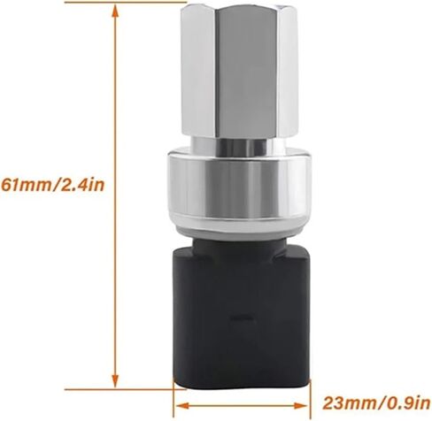 A/C Pressure Switch Sensor, A/C Pressure Sensor, for A3 8L 1997 1998 1999 2000 2001-2003, for A3 8P 2008-2013 Air Conditioning Pressure Switch 1K0959126B 1K0959126D 5K0959126 in Saudi Arabia