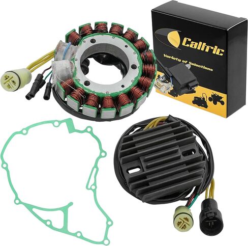 Caltric Stator Regulator Rectifier Gasket compatible with Honda TRX350 FourTrax 350 4x4 1986 1987 in Saudi Arabia
