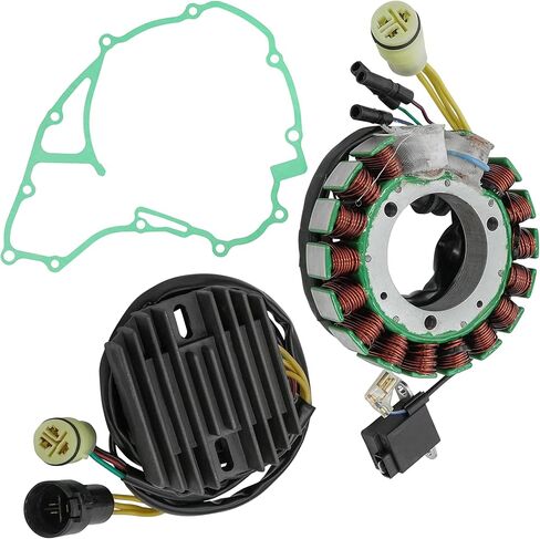Caltric Stator Regulator Rectifier Gasket compatible with Honda TRX350 FourTrax 350 4x4 1986 1987 in Saudi Arabia