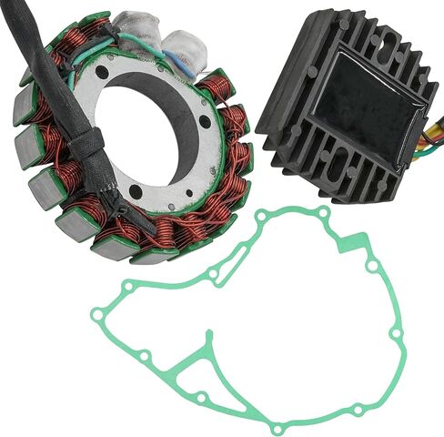 Caltric Stator Regulator Rectifier Gasket compatible with Honda TRX350 FourTrax 350 4x4 1986 1987 in Saudi Arabia