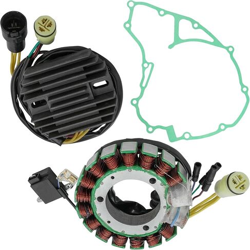 Caltric Stator Regulator Rectifier Gasket compatible with Honda TRX350 FourTrax 350 4x4 1986 1987 in Saudi Arabia