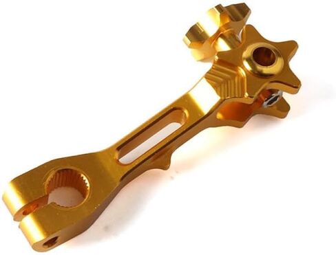Universal Aluminum Rear Brake Rocker Adjustable Tension Lever Compatible with Motorcycle Models(Red B) in Saudi Arabia