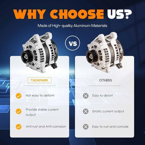 المولد 400-52404R متوافق مع 2011 2012 2013 2014 11 12 13 14 فورد F-150 F150 V8 5.0L AND0577 104210-627 11532 AL3T-10300-CA AL3Z-10346-C in Saudi Arabia