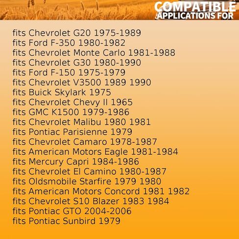 1 X Manual Transmission Seal Front fits Chevrolet Camaro,Chevelle,Corvette,Malibu 1964 1965 1966 1967 1968 1969 1970 1971 1972 1973-1987 fits Ford F-150,F-250 1961-1993 in Kuwait