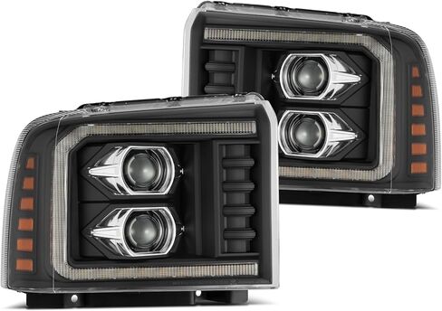 AlphaRex 880314 - PRO-Series 05-07 Super Duty05-07/ مصابيح أمامية لجهاز العرض Excursion - Alpha-Black in Kuwait