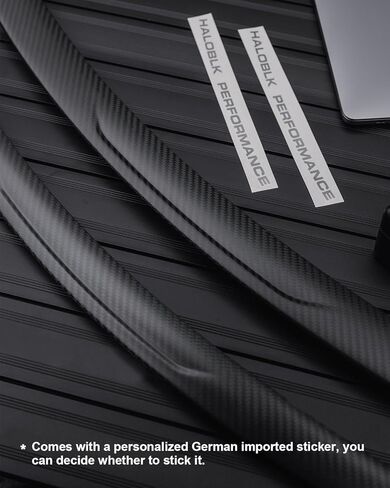 HALOBLK Performance Carbon Fiber Spoiler Designed for Tesla Model Y (2024 2023 2022 2021 2020), Ultralight Genuine 3K Carbon Fiber Rear Spoiler (Matte Finish) in Saudi Arabia