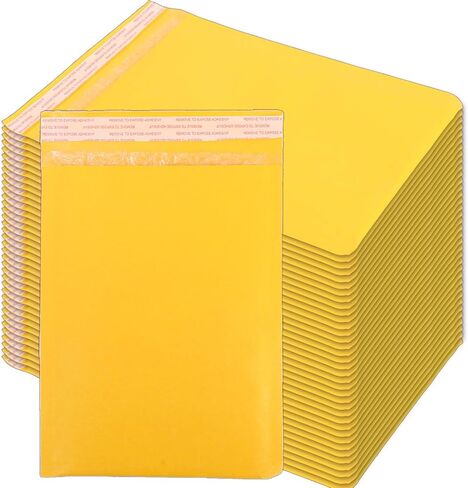 10pcs/set Self-Sealing Paper Envelopes for Packaging Bubble Mailers Envelope Bags Waterproof Mailing Envelopes for Business (11 * 13CM) in Saudi Arabia