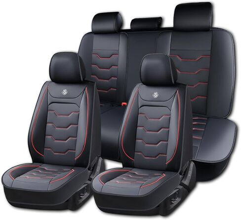 car seat Covers for Honda Accord ex,lx 4dr Sedan 2003-2017,Waterproof Faux Leather,Easy Installation for car Seats,5-seat Full Set,360° Protection for car Interior in Saudi Arabia