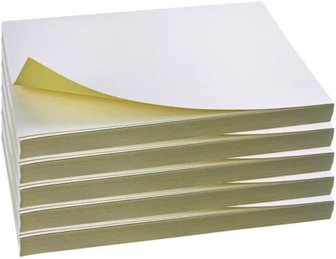 ZGBZCL Sticker Paper for Inkjet 40 Sheets 8.5" x11" Matte Sticker Printer Paper Full Sheet Labels, Sticker Paper for Printer Sticker Labels, for Laser/Inkjet (40 Sheet, 8.5''x11'') in Saudi Arabia