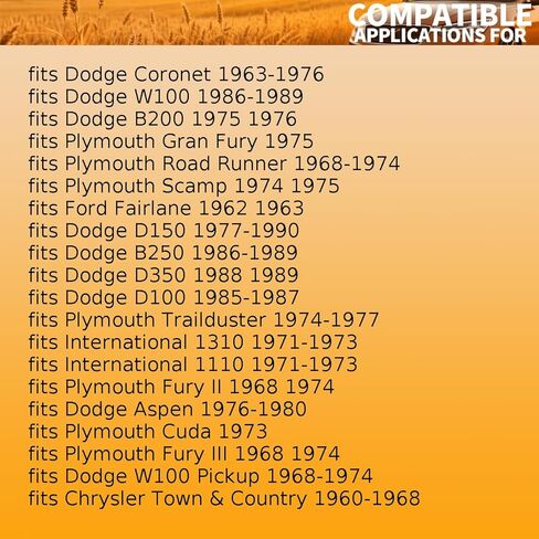 1 Pcs Manual Transmission Seal Front fits Dodge Challenger,Charger,Dart,Aspen 1966 1967 1968 1969-1980 fits Ford Mustang 1964-1965 fits Chrysler Town & Country 1960-1968 in Kuwait