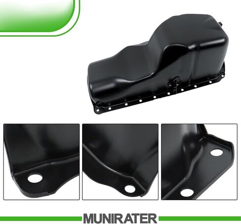munirater Engine Oil Pan Replacement for C1500 1991-1993 V8 7.4L Replacement for Express 3500 1996-2000 V8 7.4L in Saudi Arabia