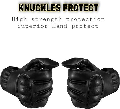 GARGOYLE BELLS Motorcycle Gloves for Women Men Leather Golves in Saudi Arabia