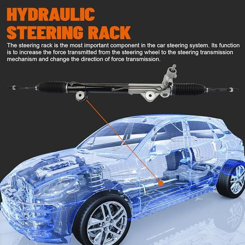 DRIVESTAR 22-277 Power Steering Rack and Pinion 2WD, fit 2004-2008 for Ford F-150, 2006-2008 for Lincoln Mark LT, New Hydraulic (Not for Manual) in Saudi Arabia