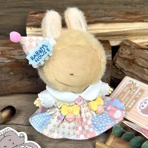 Clothes Set - Cute Outfit, Stylish Dress-Up for Dolls (No Doll Included) (Headgear+Suspender Skirt) in Saudi Arabia