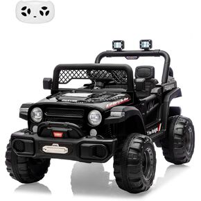 GarveeLife 12V Kids Ride On Car, 2 Seater Electric Toy Car for Toddlers and Children, Ride On Toys with Parent Remote Control, Battery-Powered w/Music & LED Lights in Kuwait