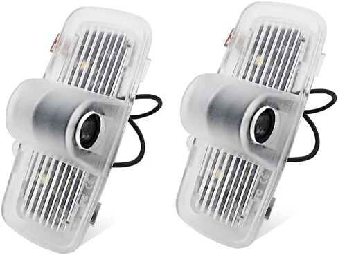 2 قطعة سيارة جواز السفر LED العارض ضوء الباب الظل ترحيب ضوء الليزر شعار شعار مصابيح عدة أضواء البركة LED أضواء خطوة مجاملة مصباح الأرض HD عدة استبدال لجواز السفر 2019-2021 in Kuwait