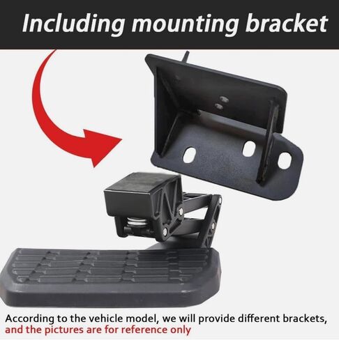 Upgrade for Nissan Navara 2014-2018 with This Rear Retractable Bumper Bed Step Easy and Safe Access to Your Truck Bed Features a Sturdy Design and installs Quickly for Instant Convenience in Saudi Arabia