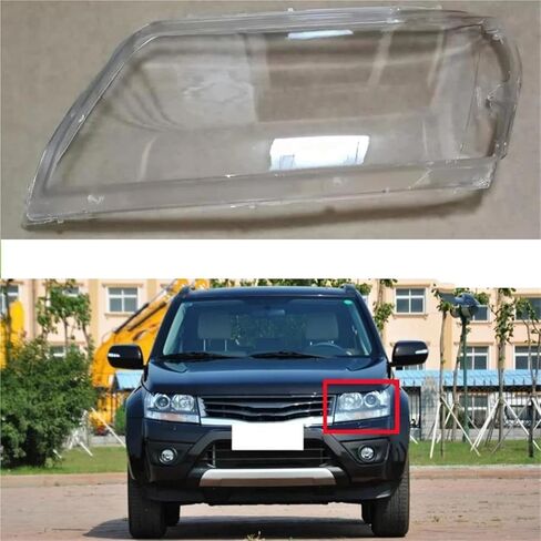 Auto Parts Transparent PC Material Headlight Glass Housing for Suzuki for Grand for Vitara 2007-2015(Right) in Saudi Arabia
