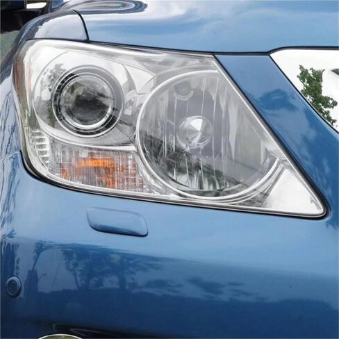 Auto Parts Transparent PC Glass Headlight Housing for Lexus LX LX570 2007 2008 2009 2010 2011(Left) in Saudi Arabia
