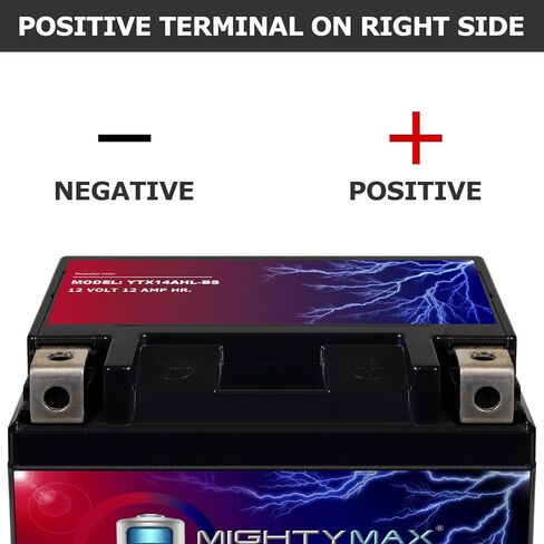 Mighty Max Battery YTX14AHL Battery Replacement for Arctic Cat 300 ATV 4x4 98-05 in Saudi Arabia