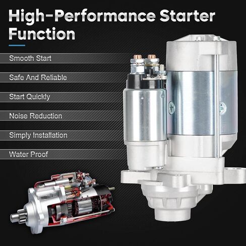 New Starter for Ford F-250 F-350 Super Duty 6.4 6.4l 2008 2009 2010 Replaces for SFD0122 410-14080 in Saudi Arabia