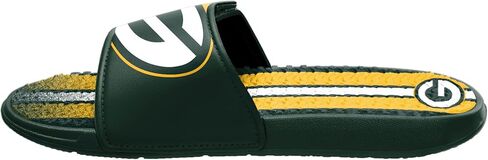 FOCO Tampa Bay Buccaneers NFL Mens Team Stripe Gel Slide - M in Saudi Arabia