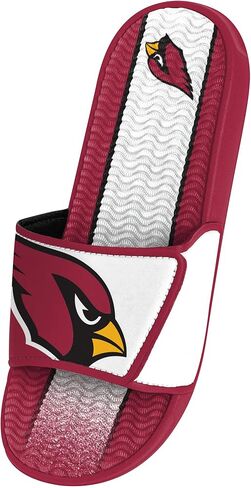 FOCO Tampa Bay Buccaneers NFL Mens Team Stripe Gel Slide - M in Saudi Arabia