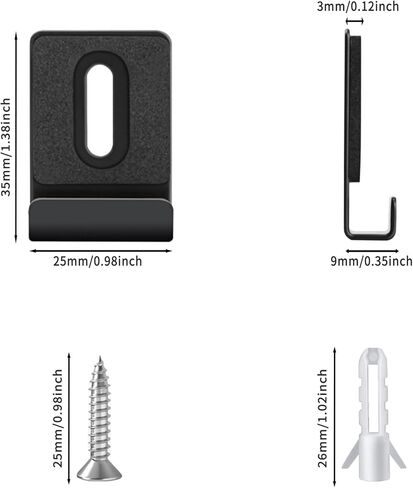 6 Pack Mirror Clips for Wall Mounting, Satin Nickel Heavy Duty Mirror Holder with Screws, Frameless Mirror Brackets with Rubber Pads for Large Mirrors, Billboards, Pictures, Wall Decor in Saudi Arabia