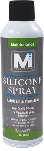 GEAR AID Silicone Lubricant Spray for Neoprene and Rubber Gear, 7 oz, Clear in Saudi Arabia