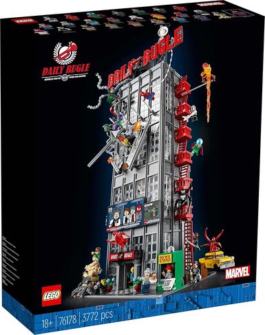 Lego Marvel Super Heroes Playset, from 16 Years - Daily Bugle 76178 in Saudi Arabia