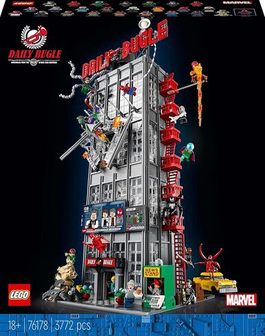 Lego Marvel Super Heroes Playset, from 16 Years - Daily Bugle 76178 in Saudi Arabia