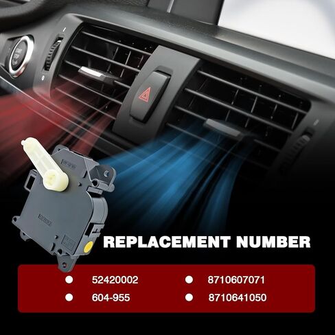 87106-08070 مشغل باب مزيج سخان HVAC لـ Avalon 1999-2004، Le-xu-s RX350 RX400h ES300 2002-2009، Sienna 2003-2010 استبدال 8710607071 in Kuwait