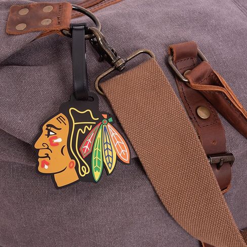 حقيبة علامة الأمتعة لفريق لاس فيغاس جولدن نايتس NHL National Hockey League (علامة الأمتعة البلاستيكية) in Saudi Arabia