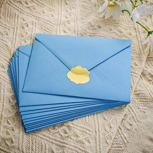 Stationery Set,Premium Velvet-Touch envelopes 4x6 Envelopes 14 PCS with 28 PCS Stationery Paper,Unique Design Colors Stationery Set for Love Letter, Party Invitations (Ivory White) in Kuwait