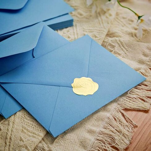 Stationery Set,Premium Velvet-Touch envelopes 4x6 Envelopes 14 PCS with 28 PCS Stationery Paper,Unique Design Colors Stationery Set for Love Letter, Party Invitations (Ivory White) in Kuwait