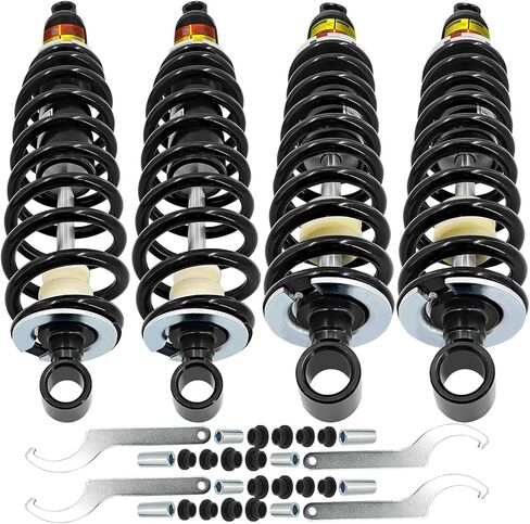 7043761 7043340 7043341 7043762 دعامة ممتص الصدمات الأمامية والخلفية متوافقة مع Polaris RZR 800 EFI 2008-2011، تناسب RZR 800 2012-2013 (ارتفاع زنبركي قابل للتعديل) in Saudi Arabia