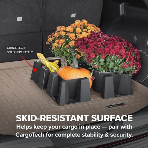 Weathertech Cargo Trunk Liner for VW Tiguan, Behind 2nd Row (401412), Black in Kuwait