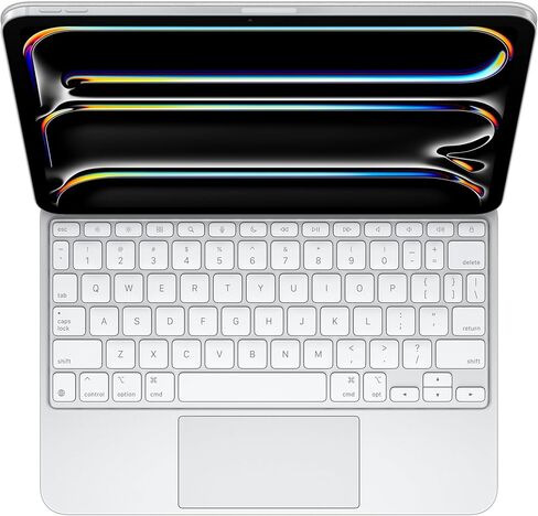 Apple iPad Magic Keyboard Case for iPad Pro 13-inch (M4), Great Typing Experience, Built-in Trackpad, Function Row, US English - Black in Saudi Arabia