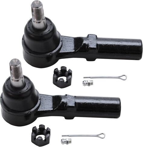 Detroit Axle - Steering Rack and Pinion Kit for 2004-2009 Dodge Durango Chrysler Aspen Rack and Pinion 2 Outer Tie Rods 2005 2006 2007 2008 Replacement [w/ 15mm Inner Tie Rod Steel/Aluminum Casting] in Saudi Arabia