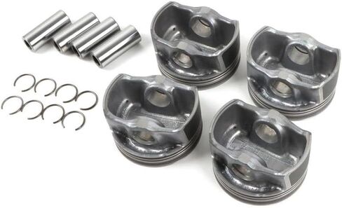 4 Piece Piston Rings Set And Connecting Rod 23041-2E100 23510-2E101 Compatible With G4NB 1.8L in Saudi Arabia