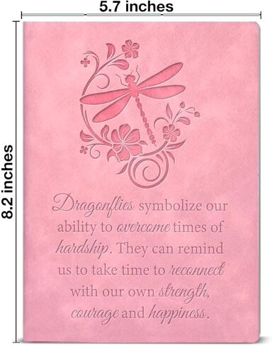 Inspirational Notebook Gifts for Women Dragonfly Journal Encouragement Gift for Friends Coworkers in Saudi Arabia
