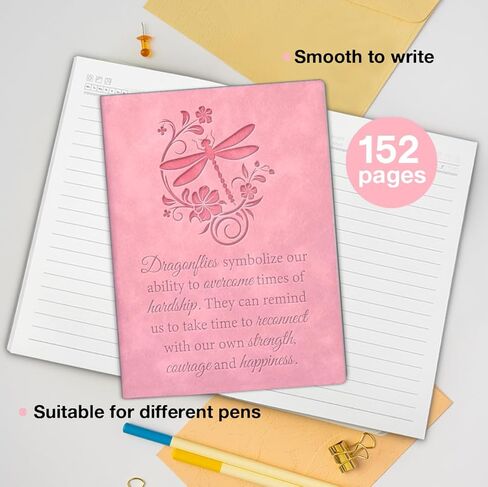 Inspirational Notebook Gifts for Women Dragonfly Journal Encouragement Gift for Friends Coworkers in Saudi Arabia