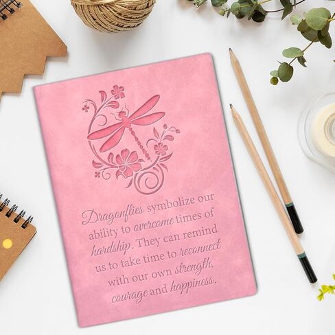 Inspirational Notebook Gifts for Women Dragonfly Journal Encouragement Gift for Friends Coworkers in Saudi Arabia