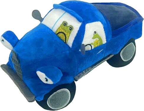 New Blue Car Plush Stuffed Toy, Cute Plush Toy Decoration Gift in Saudi Arabia