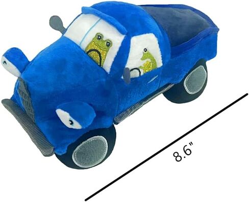New Blue Car Plush Stuffed Toy, Cute Plush Toy Decoration Gift in Saudi Arabia