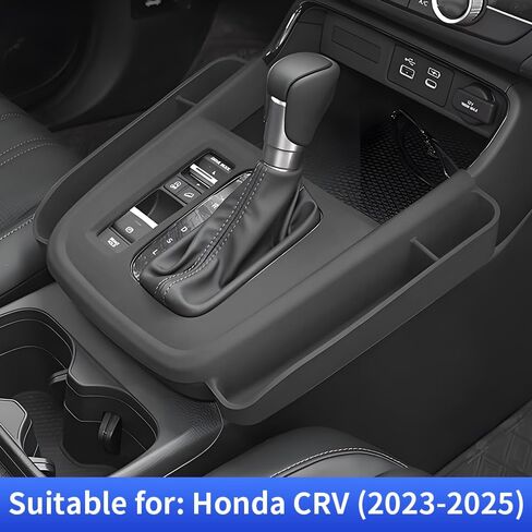 Car Center Console Organizer for Honda CRV 2023 2024 2025 2026 and Honda CR-V Hybrid 2023-2026 Auto Interior Accessories Central Control Storage Panel Decoration Protection Cover Seat Tray in Saudi Arabia
