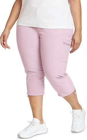 Eddie Bauer Women's Rainier Capris, Black, 8 in Saudi Arabia