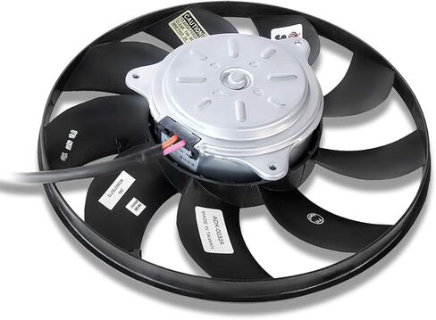Auto Dynasty AU3117107 OE Style Radiator Cooling Fan Assembly Compatible with Audi A4 1.8T 2.0T Quattro 02-08 in Saudi Arabia