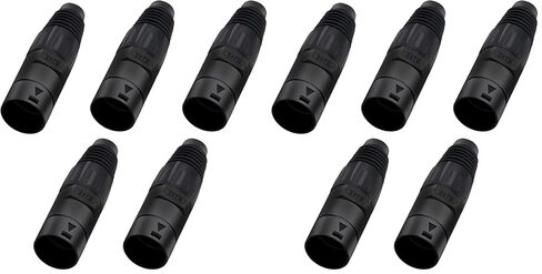 PENGLIN 5PCS RJ45 Shielded Ethercon Cable Connector,Outdoor Waterproof RJ45 Panel Mount Connector Ethernet LAN Network Cable Wire Connect Socket for Cat6a/6/5e/5 in Kuwait